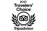 2021 travelers's choice tripadvisor badge